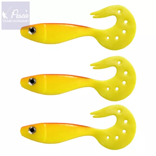 Nevis Twister Shad Vantage 9cm /Orange Back/ 3db/csomag