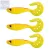 Nevis Twister Shad Vantage 9cm /Orange Back/ 3db/csomag
