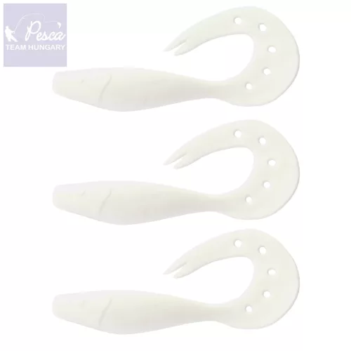 Nevis Twister Shad 11cm 3db/cs (Classic White)