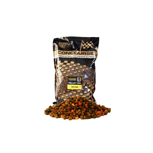 Benzár Mix Concourse Twister Pellet Mix Chili Squid 800gr