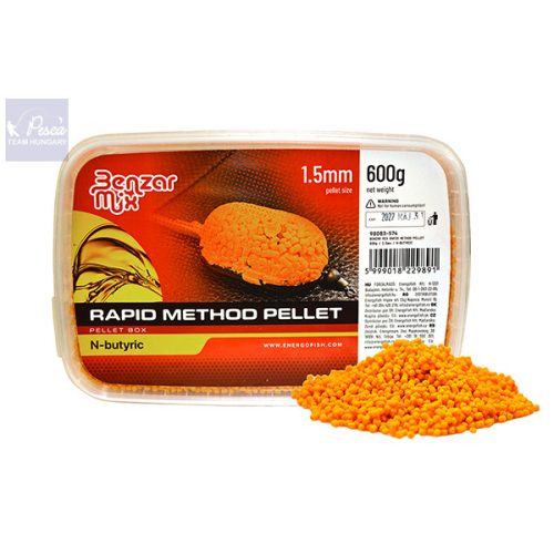 Benzár Rapid Method Pellet Vajsav 600gr