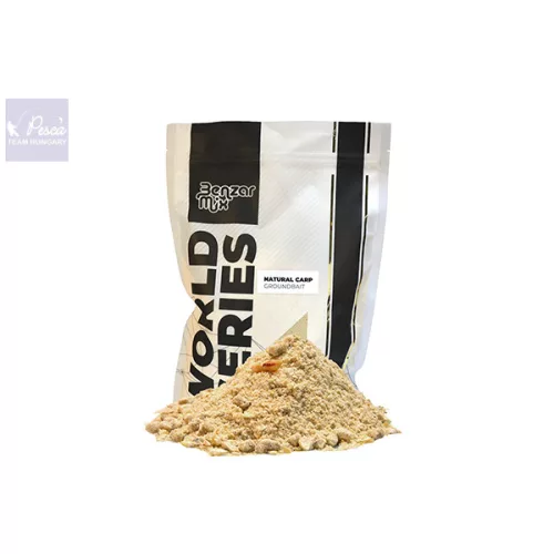 Benzar Mix World Series etetőanyag Natural Carp 800gr