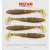 REIVA Zander Power Shad 10cm 4db/csomag /Barna-Flitter/