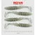 REIVA Zander Power Shad 10cm 4db/csomag /Ezüst-Flitter/ 