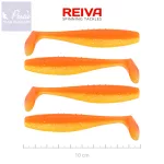 Reiva Flat Minnow Shad 10cm 4db/cs (Shiny Orange)