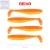 Reiva Flat Minnow Shad 10cm 4db/cs (Shiny Orange)