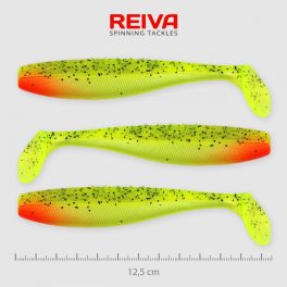 REIVA Flat Minnow Shad 12,5cm 3 db/csomag