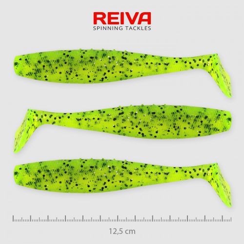 REIVA Flat Minnow Shad 12,5cm 3 db/csomag