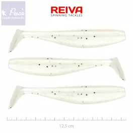 Reiva Flat Minnow shad 12,5cm 3db/cs (Pearl Dot)