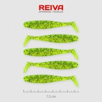 REIVA Flat Minnow Shad 7,5cm 5 db/csomag