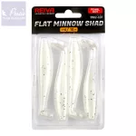 Reiva Flat Minnow shad 7,5cm 4db/cs (Pearl Dot)