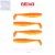Reiva Flat Minnow shad 7,5cm 4db/cs (Shiny Orange)