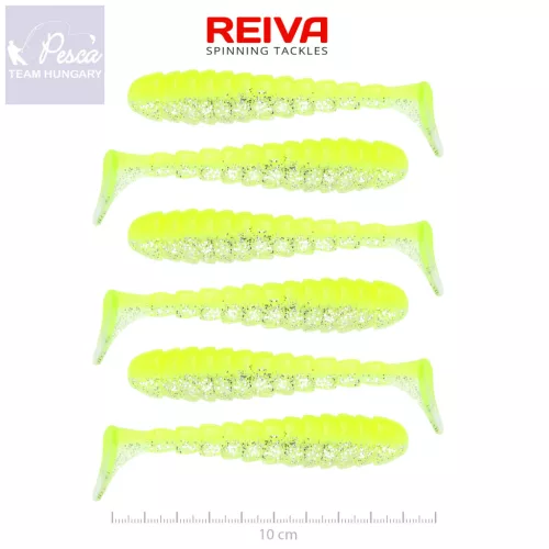 Reiva Stream Shad 10cm Flash Lemonade 6db/csomag
