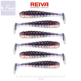 Reiva Stream Shad 10cm Purple Pearl 6db/csomag