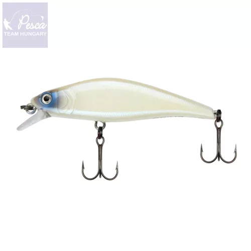 Reiva Long Minnow Wobbler 7cm (Pearl White)