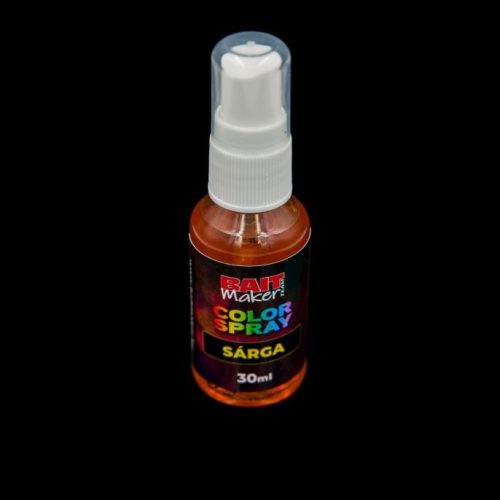 Bait Maker Color Spray Sárga 30ml