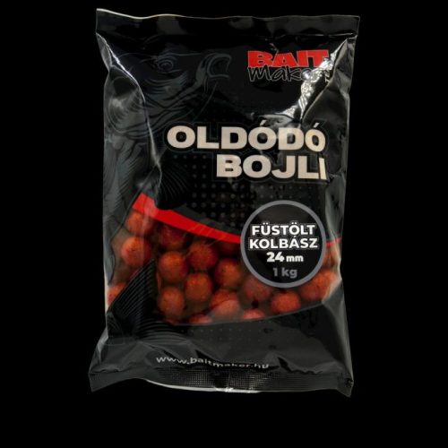 Bait Maker Oldódó bojli 24 mm Füstölt Kolbász 1kg