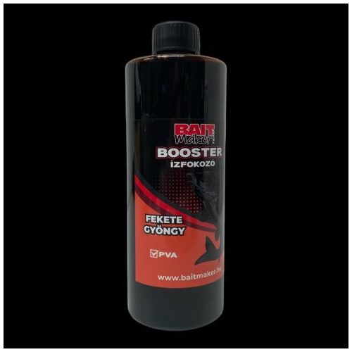 BAIT MAKER BOOSTER ÍZFOKOZÓ FEKETE GYÖNGY 500ML