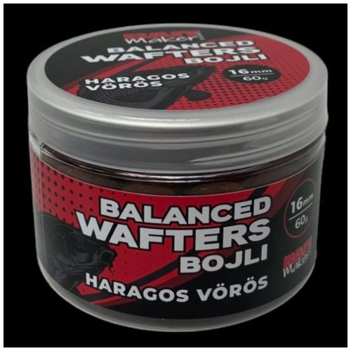 Bait Maker Balanced Wafters Haragos Vörös 85gr