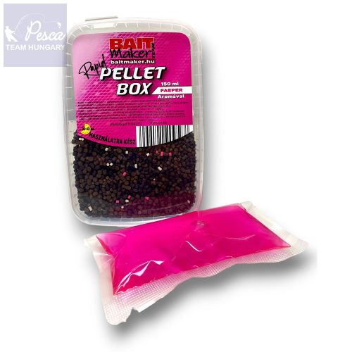 BAIT MAKER Rapid Pellet Box Faeper aromával 400g+150ml