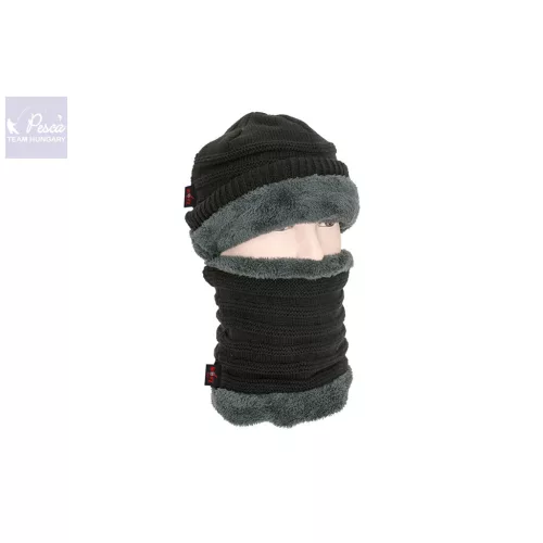 Carp Zoom Kötött sapka és sál szett