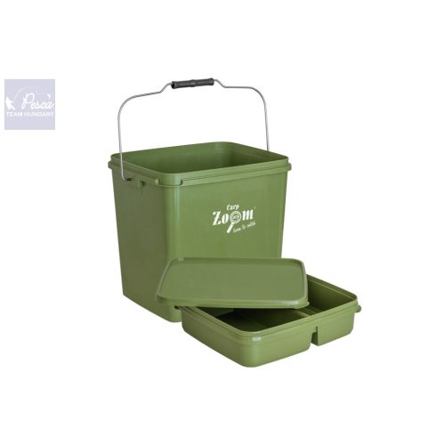 Carp Zoom Csalivödör tálcával 15l