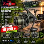 Carp Zoom Feeder Competition Green Power Feeder horgászorsó 5500FD