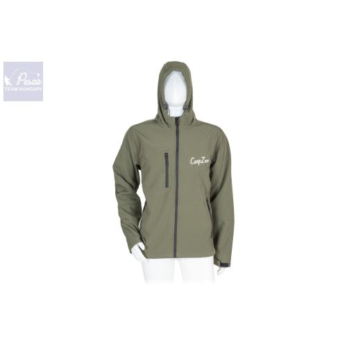 Carp Zoom Kapucnis Softshell Kabát