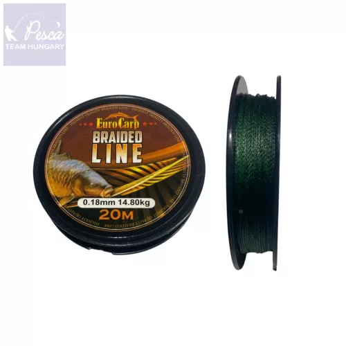 EuroCarp Braided Line Fonott előke zsínór 20 m 