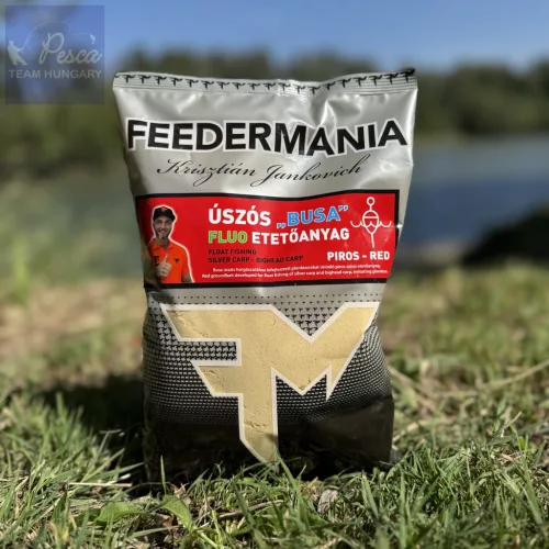 Feedermánia Úszós Busa Fluo Etetőanyag - Piros
