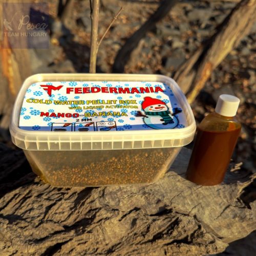 Feedermánia COLD WATER PELLET BOX 2mm MANGO-BANANA 400gr