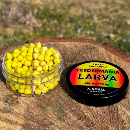 Feedermánia Larva Air Wafters Two Tone XS - Sweet Pineapple XS 20gr
