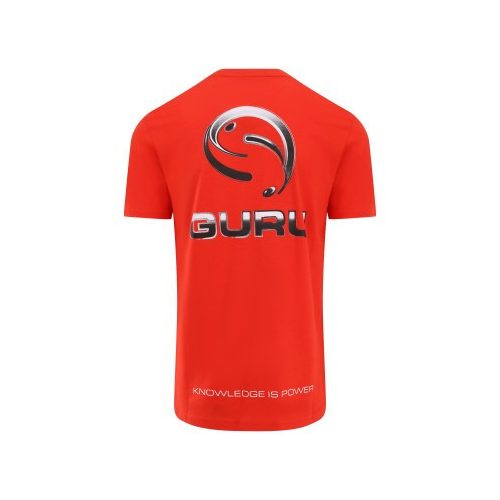 Guru Semi Logo Tee Red Póló