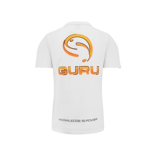 Guru Semi Logo Tee White Póló