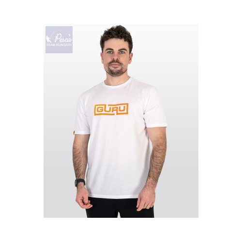 Guru Gradient Connect Tee White Polo 