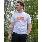 Guru Gradient Connect Tee White Polo 