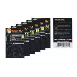 Guru Super MWG Hook Füles Microszakállas Feeder Horog
