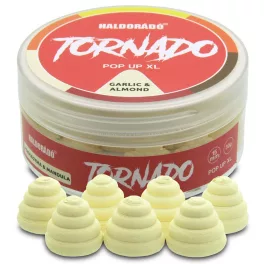   Haldorádó TORNADO Pop Up XL 15 mm - Fokhagyma & Mandula 30gr