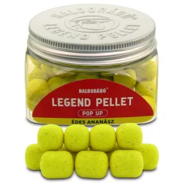   Haldorádó LEGEND PELLET Pop Up 12, 16 mm - Édes Ananász 50gr