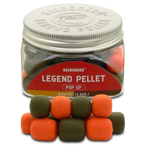 Haldorádó LEGEND PELLET Pop Up 12, 16 mm - Brutális Máj 50gr