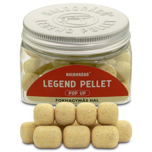 Haldorádó LEGEND PELLET Pop Up 12, 16 mm - Fokhagymás Hal 50gr