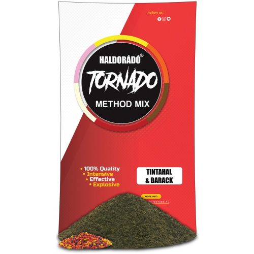 Haldorádó TORNADO Method MIX - Tintahal & Barack 500gr