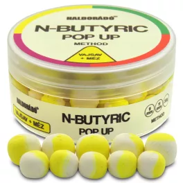   Haldorádó N-Butyric Pop Up Method 9, 11 mm - Vajsav + Méz 30gr