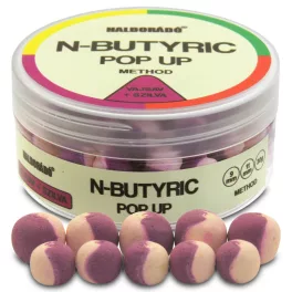   Haldorádó N-Butyric Pop Up Method 9, 11 mm - Vajsav + Szilva 30gr