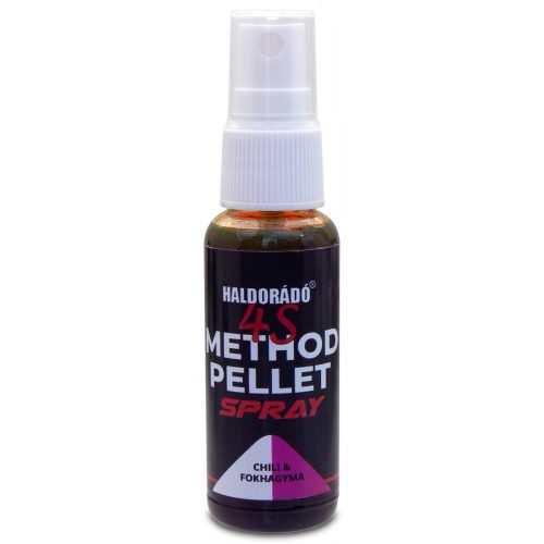 Haldorádó 4S Method Pellet Spray - Chili & Fokhagyma 30ml