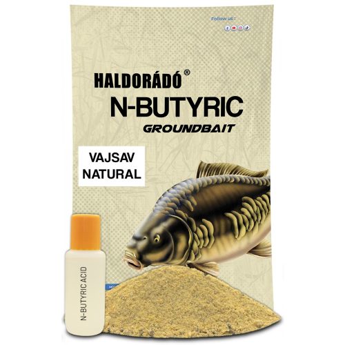 Haldorádó N-Butyric Groundbait - Vajsav Natural 800gr