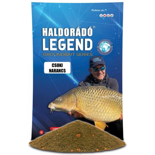 Haldorádó LEGEND Groundbait - Csoki - Narancs 800gr