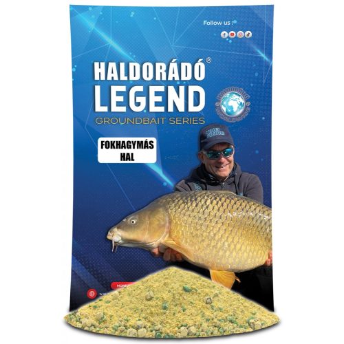 Haldorádó LEGEND Groundbait - Fokhagymás Hal 800gr