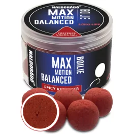   HALDORÁDÓ MAX MOTION Boilie Balanced 20 mm - Fűszeres Vörös Máj 70gr