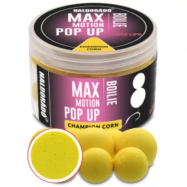   HALDORÁDÓ MAX MOTION Boilie Pop Up 16, 20 mm - Champion Corn 50gr